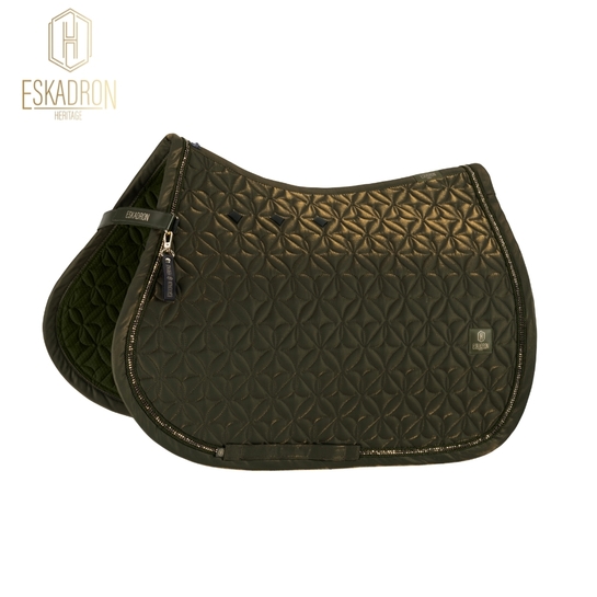 Czaprak Eskadron Heritage Glam Crystal Deep Moss VS - wszechstronny