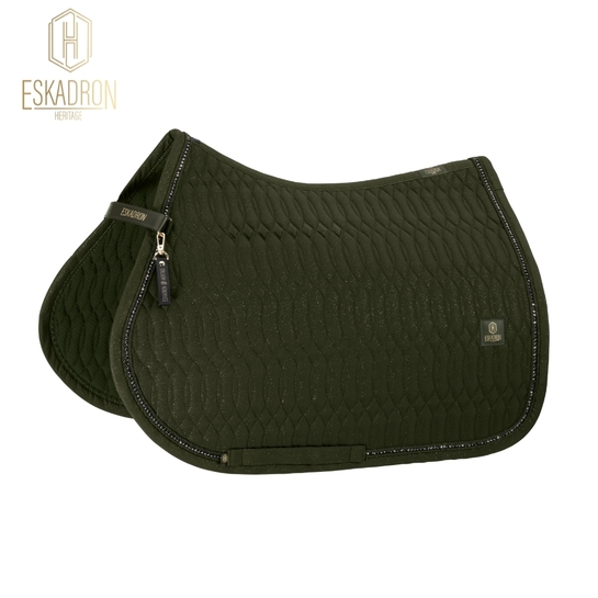 Czaprak Eskadron Heritage Sparkle Crystal Deep Moss