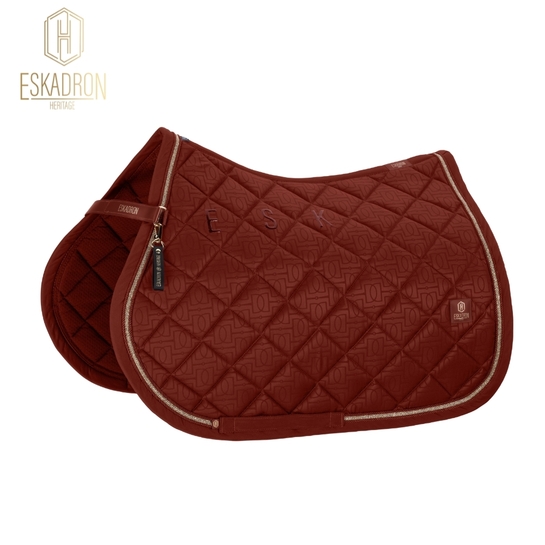 Czaprak Eskadron Heritage Jacquard Merlot