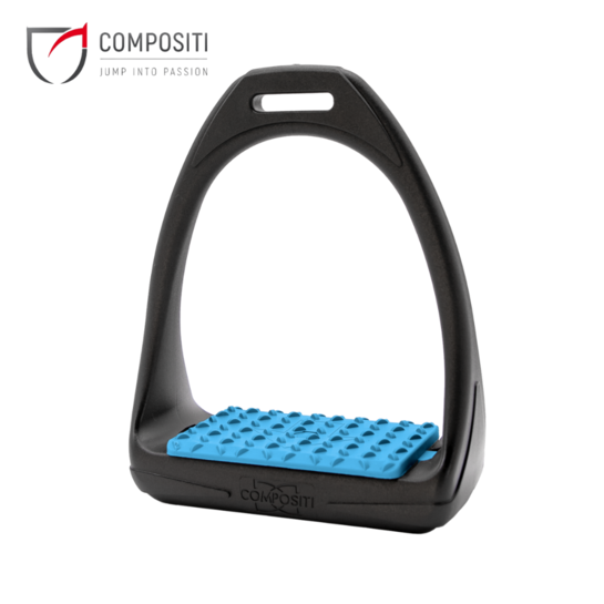 Strzemiona Compositi Reflex czarno-niebieskie