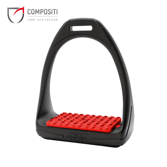 Strzemiona Compositi Reflex czarno-czerwone