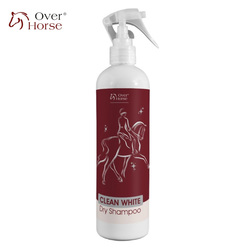 Over Horse Clean White szampon na sucho dla siwych koni