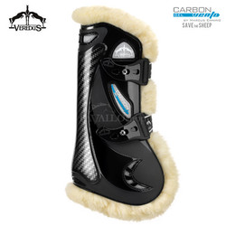 Ochraniacze Veredus Carbon Gel Vento Save the Sheep przód czarne