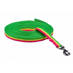 Lonża nieparząca API 3 Color zielono-żółto-różowa