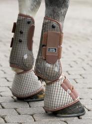 Kaloszki neoprenowe HKM Classic Stripe Check