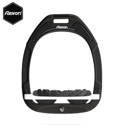 Strzemiona Flex-On Green Composite z kolcami czarne (21-black-white-black)