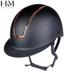 Kask HKM Lady Shield czarny/rosegold