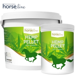 HorseLine Pro Hemp Pellet - suplement uspokajający z magnezem