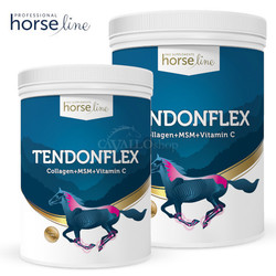HorseLine Pro Tendonflex Collagen+MSM+Vit C wspiera aparat ruchu