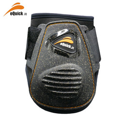 Ochraniacze eQuick eLight Glitter Velcro tył Black