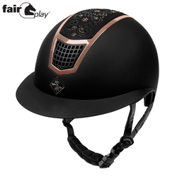 Kask Fair Play Quantinum Chic W-V Rosegold czarny