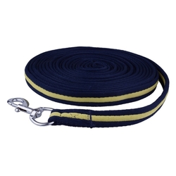 Lonża nieparząca API dwukolorowa granatowo-limonkowa