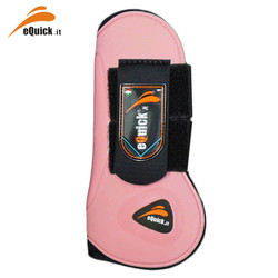Ochraniacze eQuick eLight Velcro przód Pink