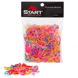 Gumki do grzywy Start Silicon multicolor