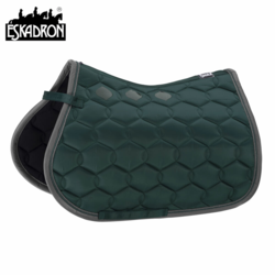 Czaprak Eskadron Basic Glossy Wave with Cords Racinggreen