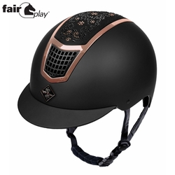 Kask Fair Play Quantinum Chic 2.0 Rosegold czarny