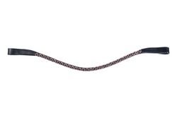 Naczółek HKM Precious czarny/rosegold