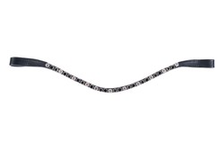 Naczółek HKM Precious czarny/rosegold