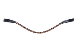 Naczółek HKM Precious czarny/rosegold