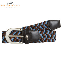 Pasek do spodni Schockemöhle Black-Cognac-Azur