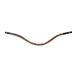 Naczółek HKM Rosegold Glamour czarny/rosegold
