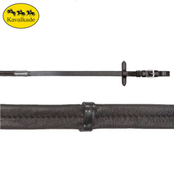 Wodze Kavalkade skórzane Leder 16mm Black