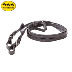 Wodze Kavalkade skórzane Leder 16mm czarne