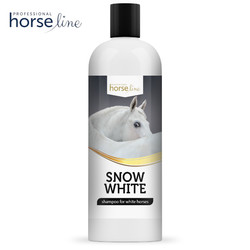 HorseLine Pro Snow White Shampoo szampon dla siwych koni