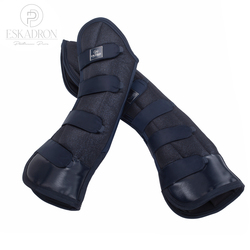 Ochraniacze transportowe Eskadron Platinum Pure Glitter Mesh Navy