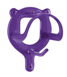 Wieszak na ogłowia Waldhausen metalowy Lilac