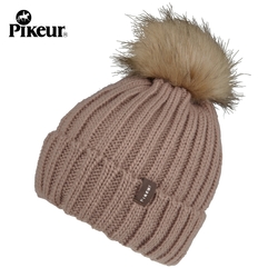 Czapka z pomponem Pikeur Sports Basic 4845 Soft Taupe