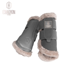 Ochraniacze Eskadron Heritage Mesh Faux Fur Earl Grey
