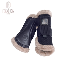 Ochraniacze Eskadron Heritage Mesh Faux Fur Navy