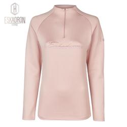 Bluzka Eskadron Fashion Heritage Half Zip-Shirt Pearl Rose