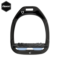 Strzemiona Flex-On Green Composite z kolcami czarne (42-black-black-glacier blue)