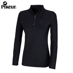 Bluzka Pikeur Athleisure Function Zip Shirt 5243 Black