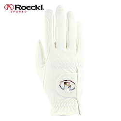 Rękawiczki ROECKL Marne Swarovski white/rainbow