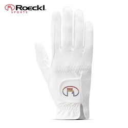 Rękawiczki ROECKL Marne Swarovski white/rainbow