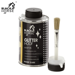 Olej do kopyt Black Horse Glitter Hoof Oil z brokatem