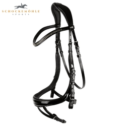 Ogłowie Schockemöhle Equitus Beta Black/Patent/Silver