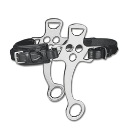 Hackamore Waldhausen skórzane czarne