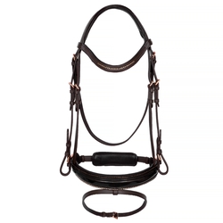 Ogłowie EQ. QUEEN Orion brązowe