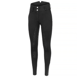 Bryczesy Start z lejem silikonowym Derby Black