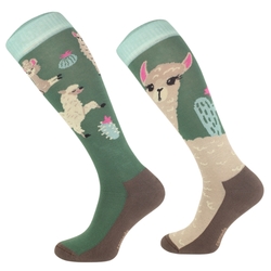 Podkolanówki Comodo Funny Designe Crazy Alpaca-57