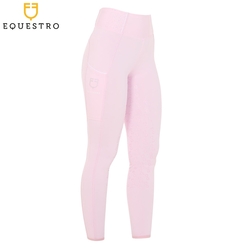 Legginsy Equestro Slim Fit Rhinestones Black