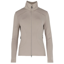 Bluza treningowa Covalliero SS25 damska beige