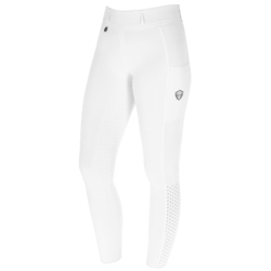 Legginsy kompresyjne Covalliero SS25 damskie białe