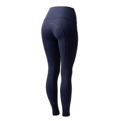 Legginsy Horze Gillian damskie granatowe 