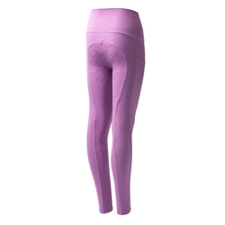 Legginsy Horze Gillian młodzieżowe Pale Pansey