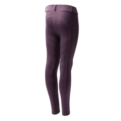 Legginsy Horze Dea młodzieżowe Black Plum
